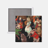 Alice in Wonderland Magneet (Voorkant / Achterkant)