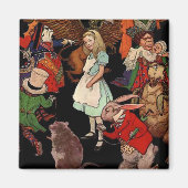 Alice in Wonderland Magneet (Voorkant)