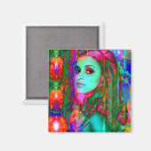 Alice in Wonderland Magneet (Voorkant / Achterkant)