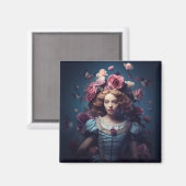 Alice in Wonderland Magnet (Voorkant / Achterkant)