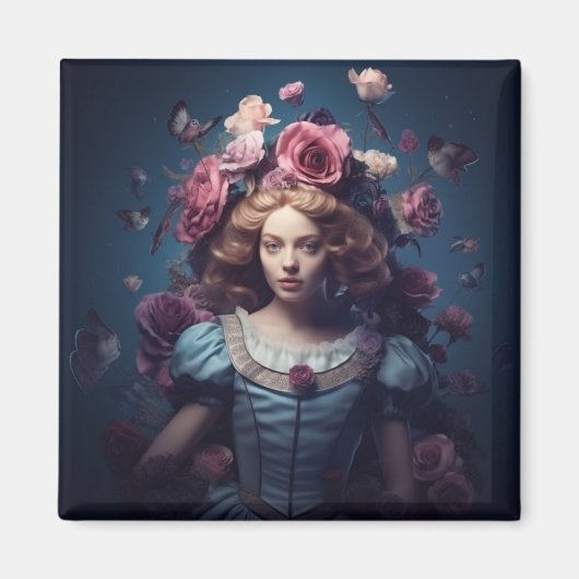 Alice in Wonderland Magnet (Voorkant)