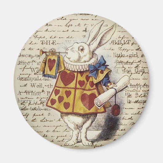 Alice in Wonderland Magnet (Voorkant)