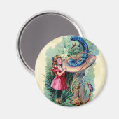 Alice in Wonderland Magnet (Voorkant / Achterkant)
