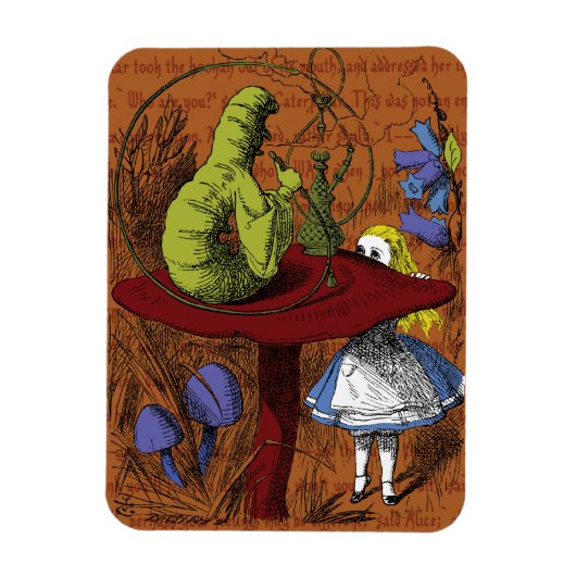 Alice in Wonderland Magnet Magneet (Verticaal)