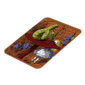 Alice in Wonderland Magnet Magneet (Linkerzijde)