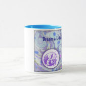 Alice in Wonderland Marble Paper Ontworpen Mok (Midden)