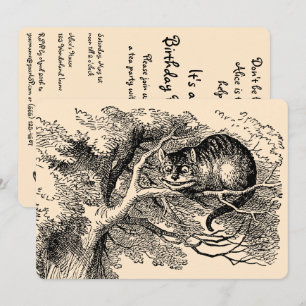  Alice in Wonderland, meisje van Birthday Kaart