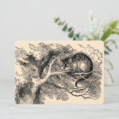 Alice in Wonderland, meisje van Birthday Kaart (Staand voorkant)