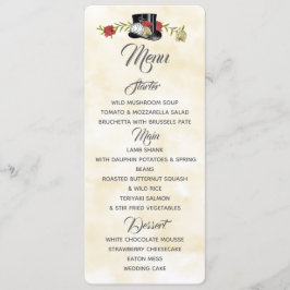 Alice in Wonderland Menu