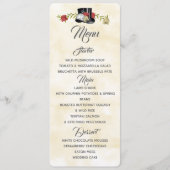 Alice in Wonderland Menu (Voorkant)