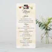 Alice in Wonderland Menu (Staand voorkant)