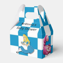 Alice in Wonderland met Cheshire Cat Baby shower