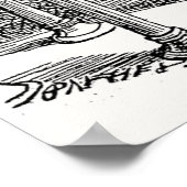 Alice in Wonderland, met de "Drink me"-fles Poster (Hoek)