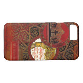 Alice in Wonderland met "de kat van Cheshire" Case-Mate iPhone Case (Achterkant (Horizontaal))