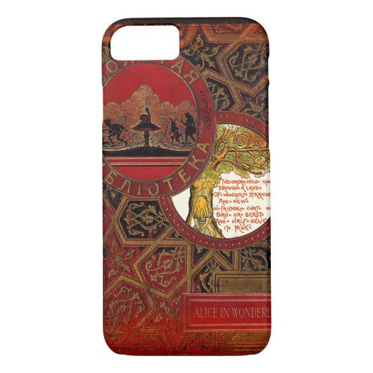 Alice in Wonderland met "de kat van Cheshire" Case-Mate iPhone Case (Achterkant)