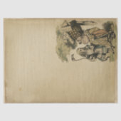 Alice in Wonderland met Duchess-ontkoppeling Tissuepapier (Voorkant)