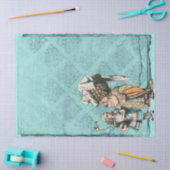 Alice in Wonderland met Duchess Turquoise Craft Tissuepapier (Craft)