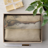 Alice in Wonderland met Flamingo Tissuepapier (Geschenk)