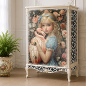 Alice in Wonderland met Flamingo Tissuepapier