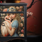 Alice in Wonderland met flamingo Tissuepapier