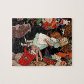 Alice in Wonderland met Friends Illustration Legpuzzel (Horizontaal)