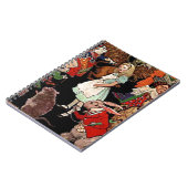 Alice in Wonderland met Friends Illustration Notitieboek (Linkerzijde)