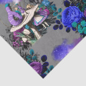 Alice in Wonderland met ontkoppeling van de derde  Tissuepapier (Detail)