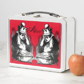  Alice in Wonderland Metal Lunch Box (In situ)