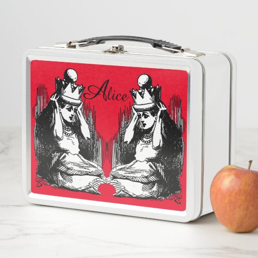 Alice in Wonderland Metal Lunch Box (In situ)
