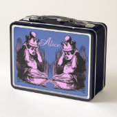  Alice in Wonderland Metal Lunch Box (Achterkant)