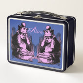 Alice in Wonderland Metal Lunch Box (Voorkant)