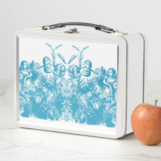 Alice in Wonderland Metal Lunch Box (In situ)