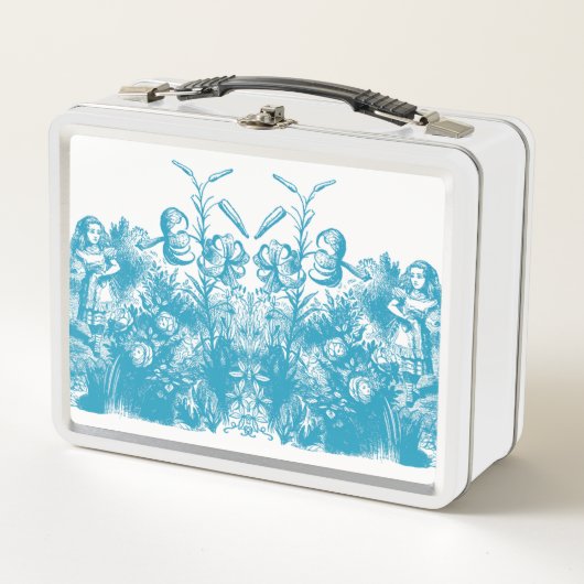 Alice in Wonderland Metal Lunch Box (Voorkant)
