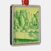  Alice in Wonderland Metalen Ornament (Rechts)