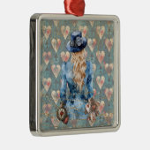 Alice in Wonderland Metalen Ornament (Rechts)