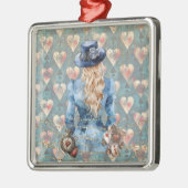 Alice in Wonderland Metalen Ornament (Links)