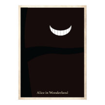 Alice in Wonderland Minimalistisch Poster