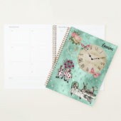 Alice in Wonderland Modern Gepersonaliseerd Planner (Display)