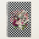 Alice in Wonderland Modern Konijn Planner (Voorkant)
