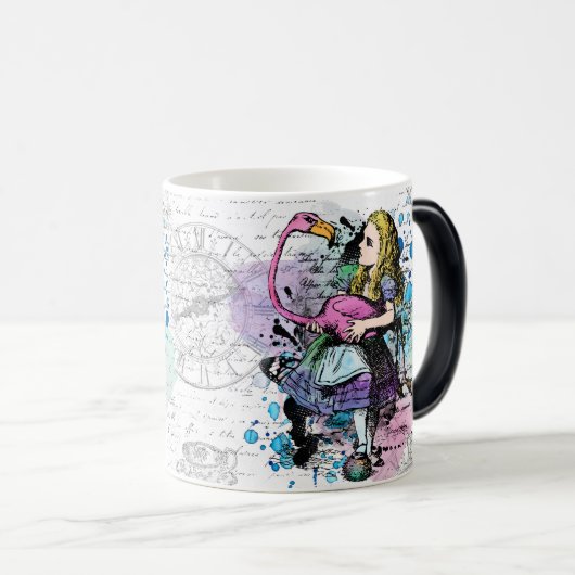 Alice in Wonderland mok voor morphing (Voorkant rechts)