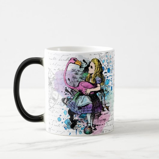 Alice in Wonderland mok voor morphing (Links)