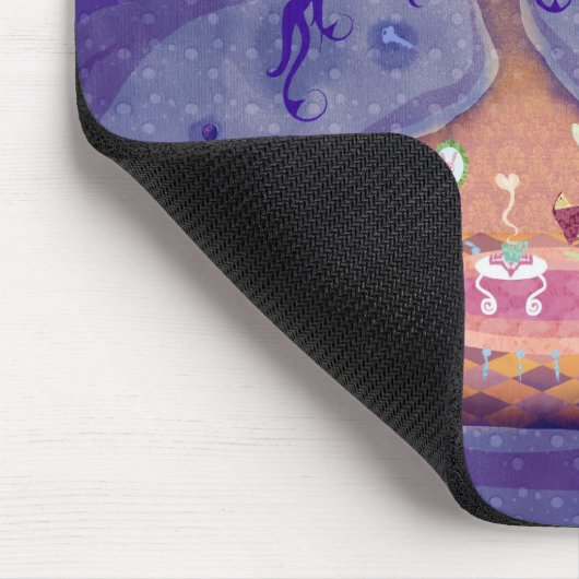 Alice in Wonderland Moonlight Muismat (Hoek)