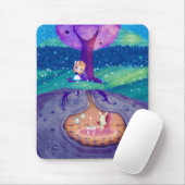 Alice in Wonderland Moonlight Muismat (Met muis)