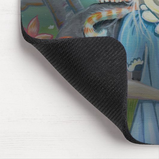 Alice in Wonderland Mousepad Muismat (Hoek)