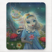 Alice in Wonderland Mousepad Muismat (Voorkant)