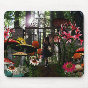 Alice in wonderland mousepad muismat
