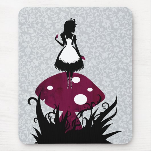 Alice in Wonderland Mousepad Muismat (Voorkant)