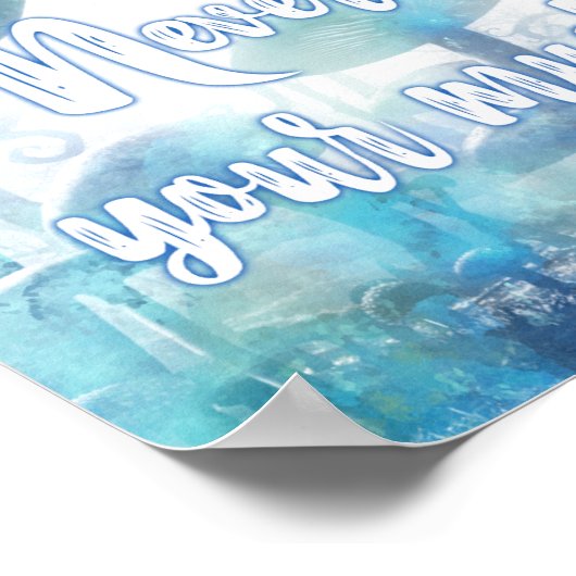 Alice in Wonderland Muchness Horizontal Print (Hoek)