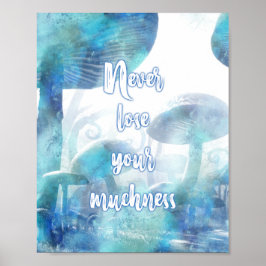 Alice in Wonderland Muchness Vertical Print