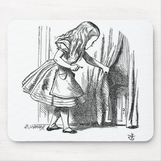 Alice in Wonderland Muismat (Voorkant)